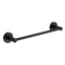 Towel Bar, 13 Inch, Modern, Matte Black